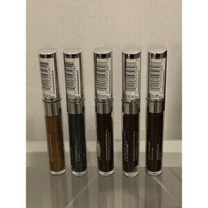 5X Maybelline Chrome Eyeshadow Fools Gold Elec Emerald Bronze Sheen 530 540 550